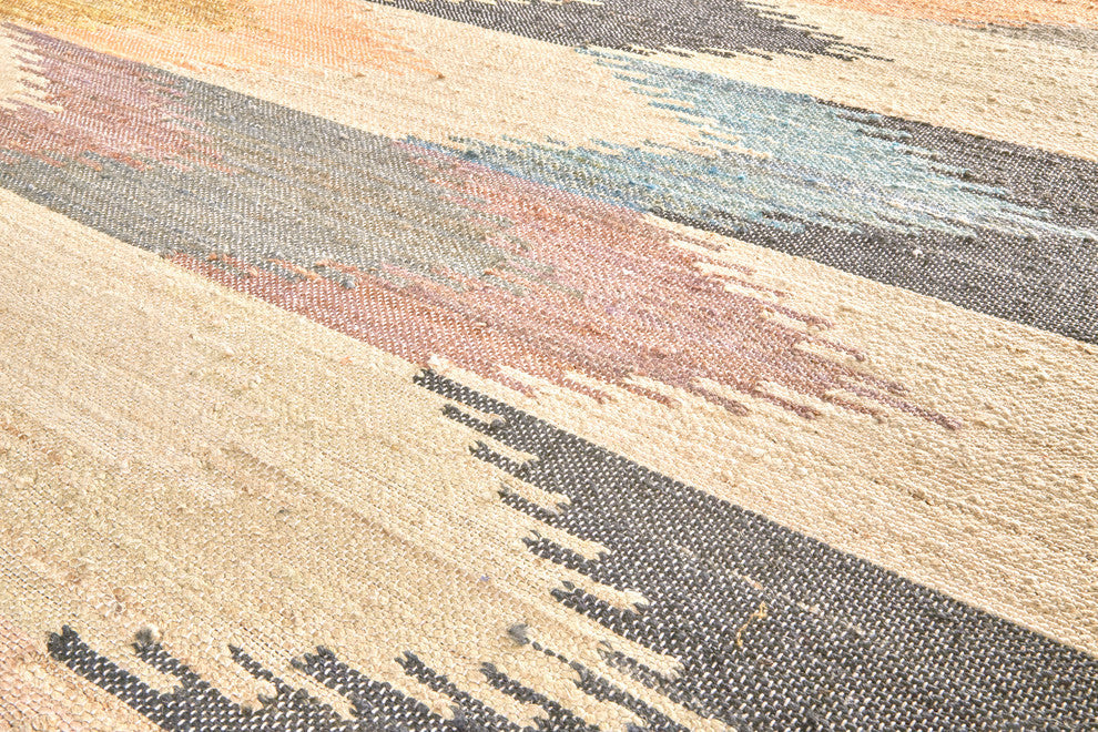 Weave & Wander Miska Pastel Navajo Bohemian Rug, 9'x12'