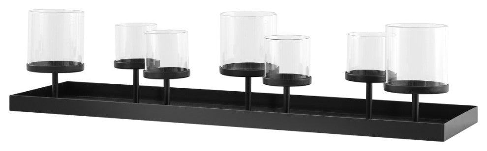 Safavieh Kiki Candle Holder Centerpeice, Black