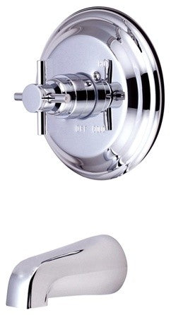 Kingston Brass Tub Only Faucet, Polished Chrome
