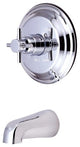 Kingston Brass Tub Only Faucet, Polished Chrome