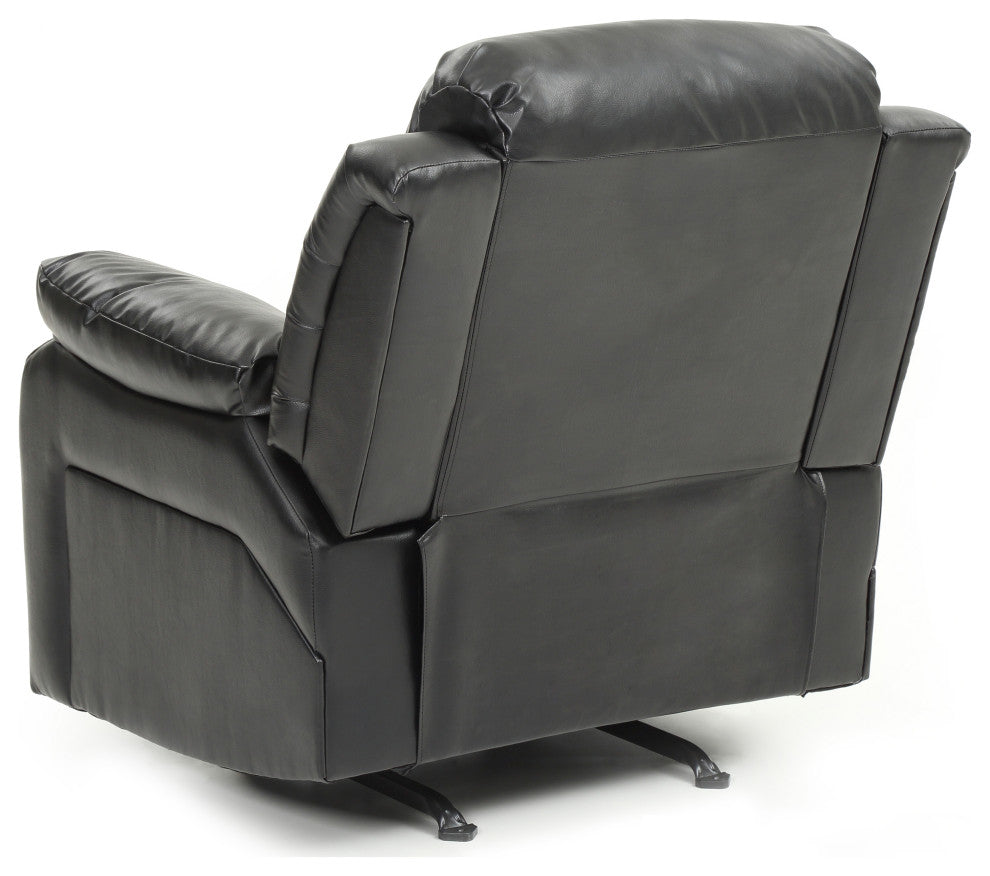 Springfield Rocker Recliner, Black
