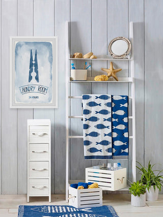 "Laundry Room 24 Hours" Framed Painting Print, 24x36