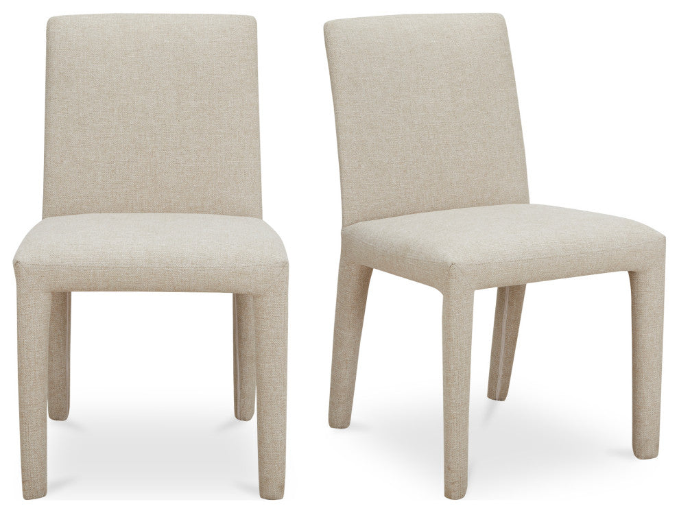 Monte Dining Chair Beige Set of Two