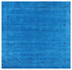 6' Square Persian Gabbeh Hand Knotted Wool Rug - Q15288