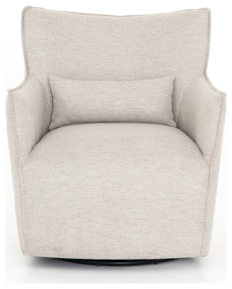 Kimble Swivel Chair-Noble Platinum