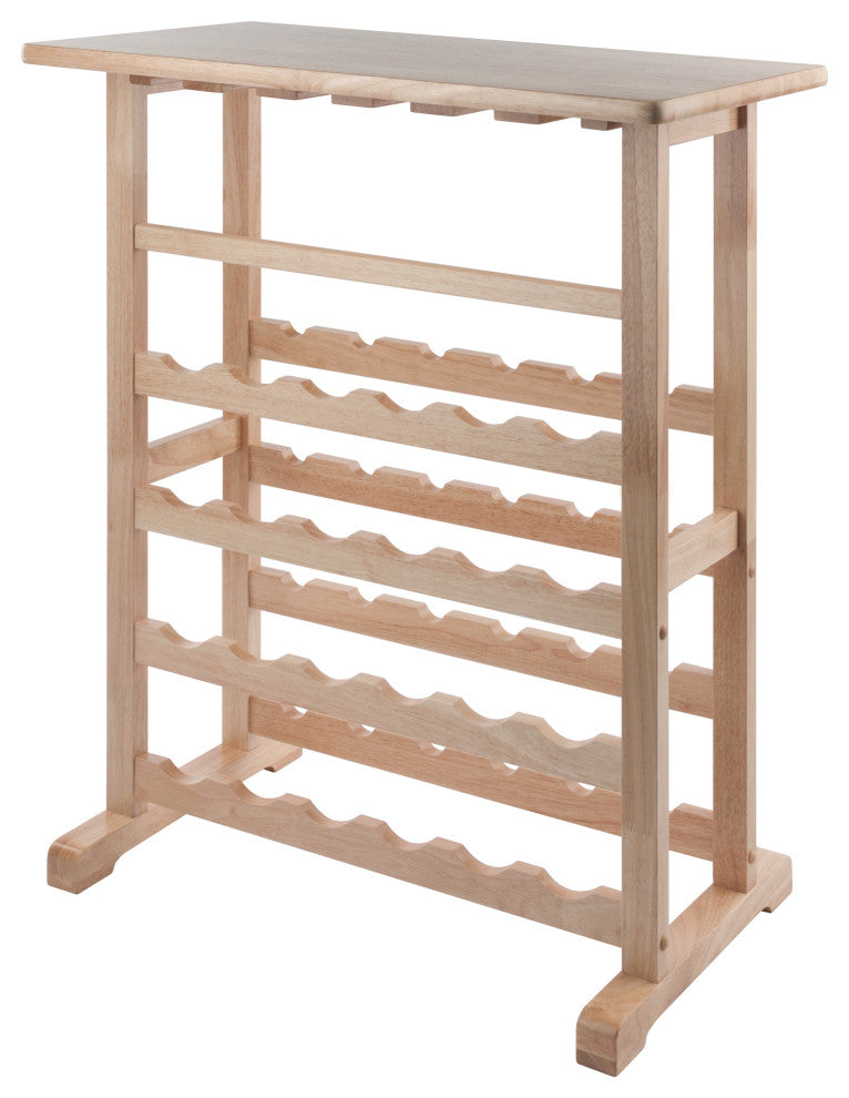 Vinny 24-Bottle Wine Rack, Natural