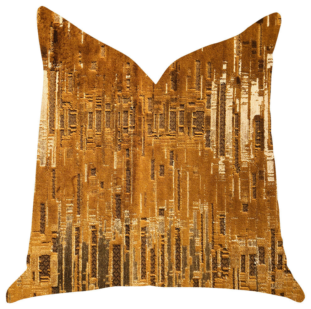 Thames City Lights Luxury Throw Pillow, 20"x36" King