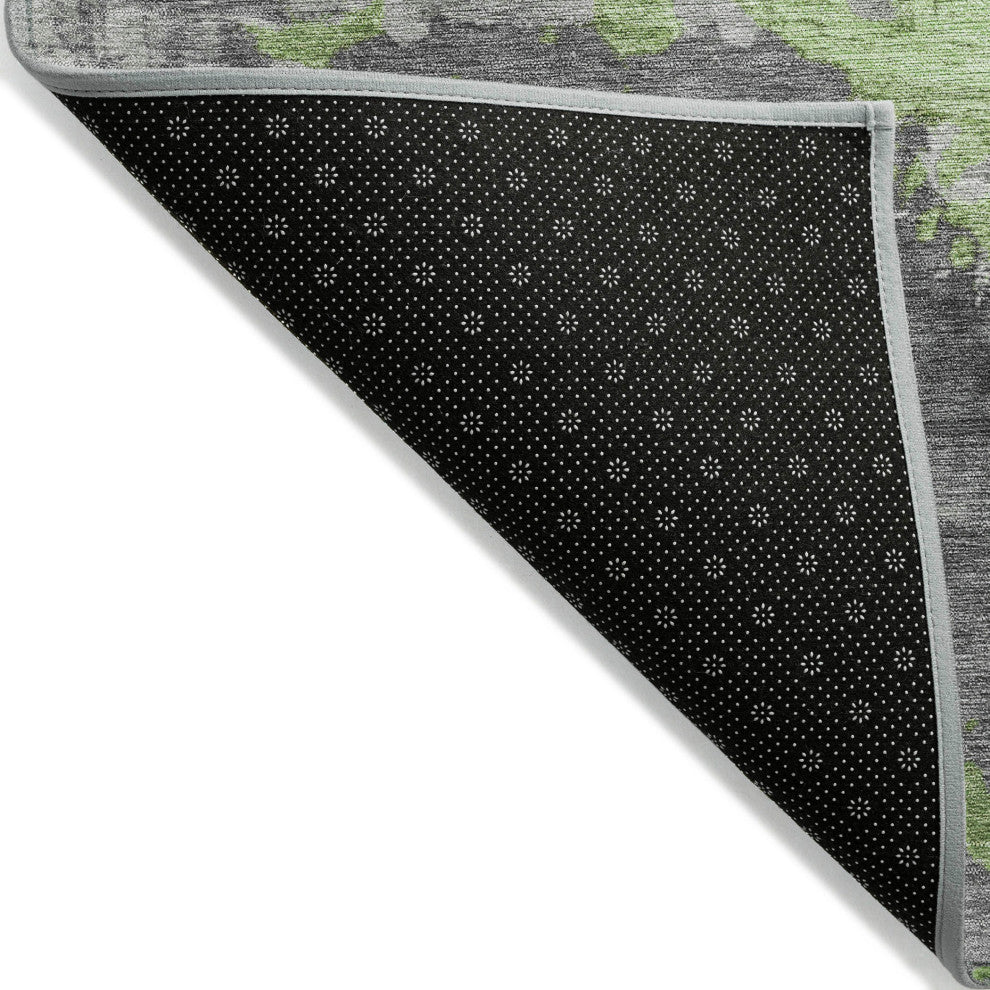 Machine Washable Indoor/Outdoor Chantille ACN1885 Aloe 2'6" x 3'10" Rug