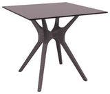 Compamia Ibiza 5-Piece Square Outdoor Dining Set, Brown