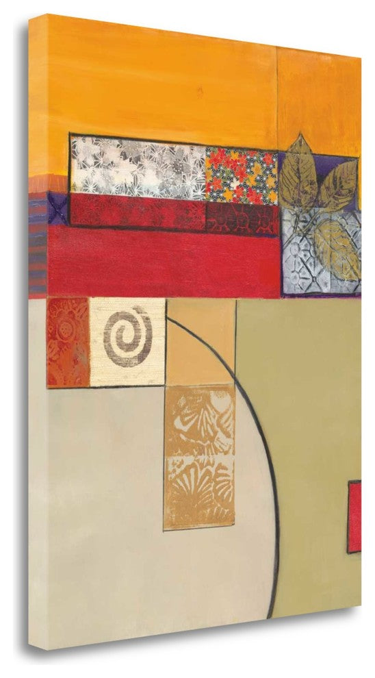 "Golden Day II" By Connie Tunick, Giclee Print on Gallery Wrap Canvas