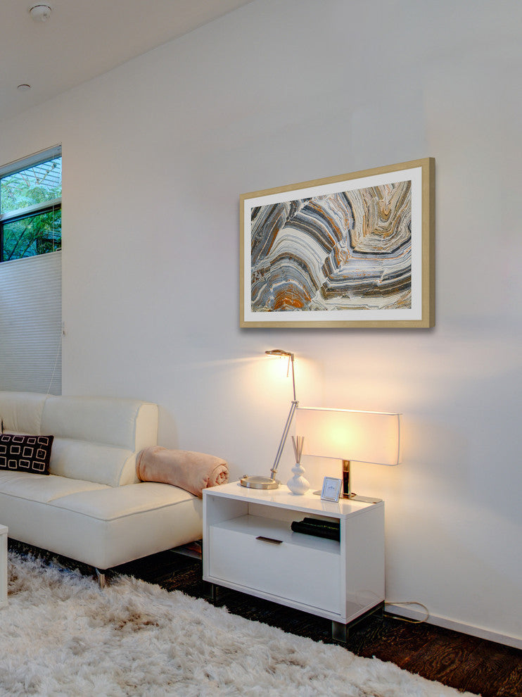 "Visual Conception of Creation" Framed Art Print