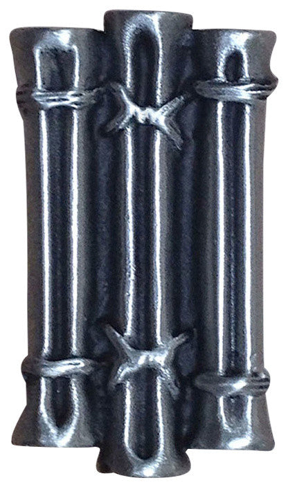 Bamboo Knob, Antique Bronze