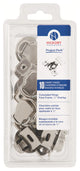 Belwith Hickory Project Pack Bright Nickel Concealed Face Frame With 1/2 In. Ove