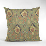 Nile Romero Woven Luxury Throw Pillow, Double sided 24"x24"