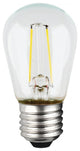 1W LED S14 Clear Medium Base, 2700k, 120V