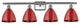 Innovations 516-4W-SN-MBD-75-RD 4 Light Bath Vanity Light, Brushed Satin Nickel
