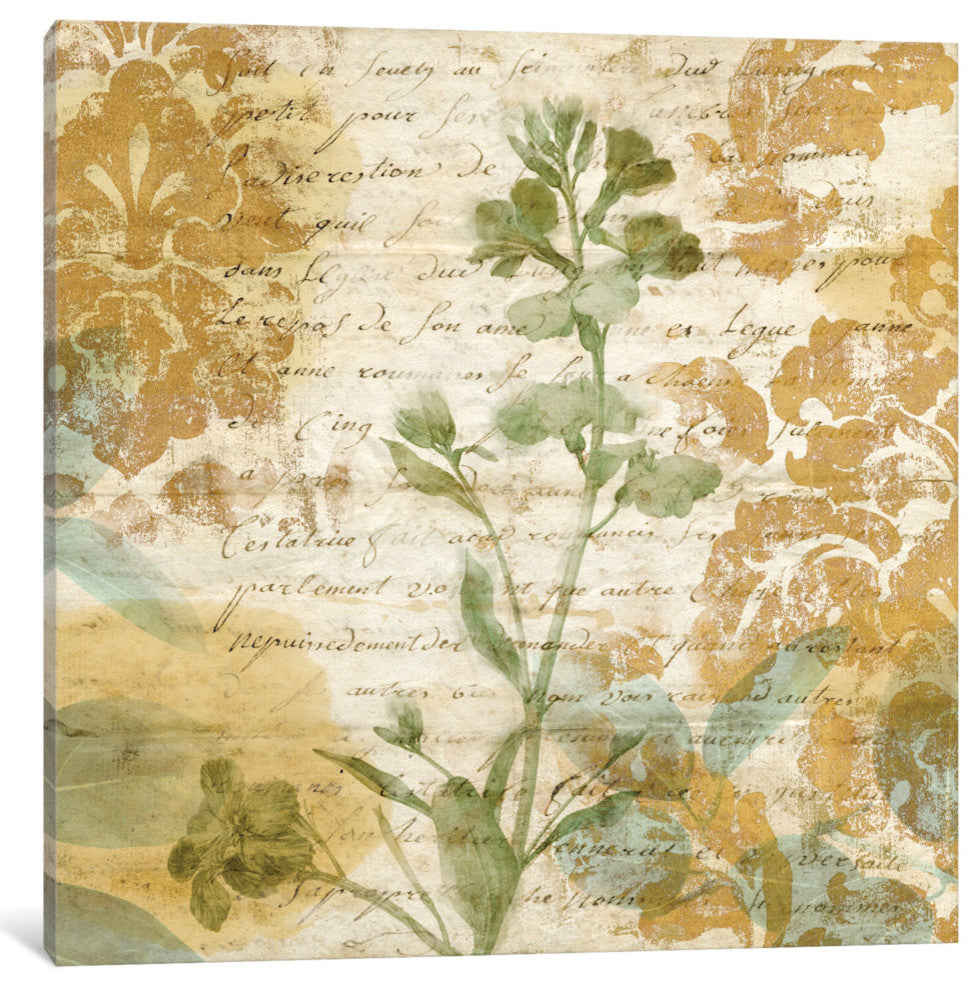 "Romance I" by Chris Donovan, Canvas Print, 37"x37"