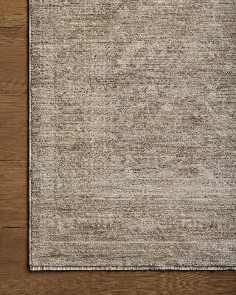 Loloi II Tabitha Taupe / Pebble 18" x 18" Sample Rug