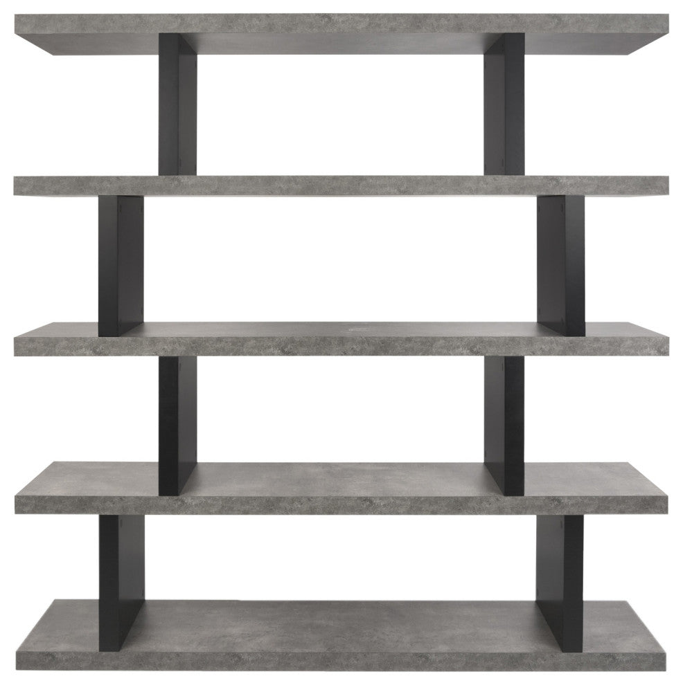 Settho High Modern Grey Display Shelves