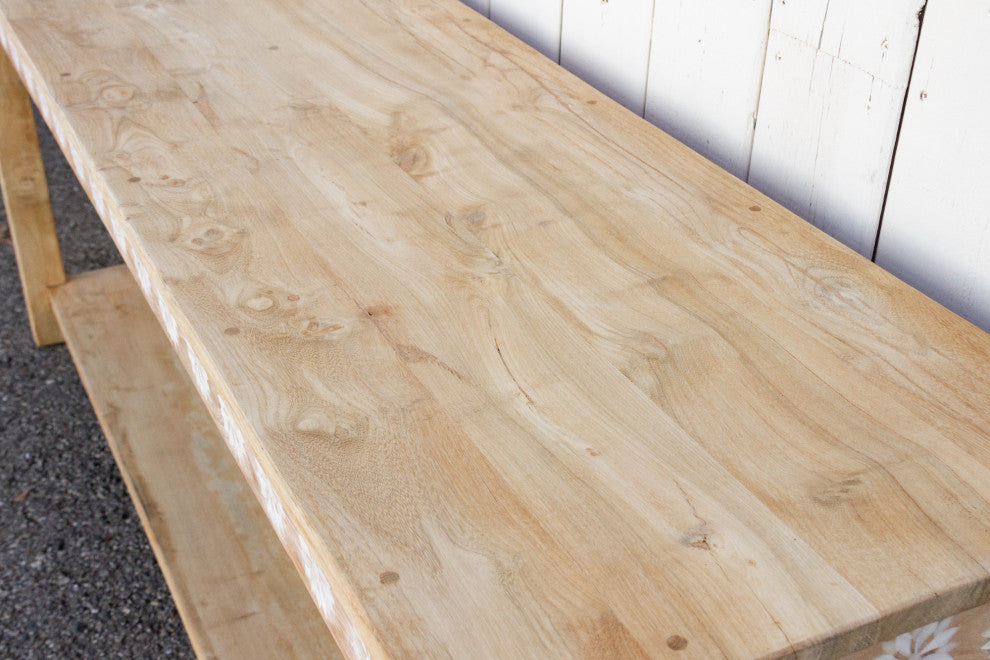 Reclaimed Wood Ming Style Altar Table