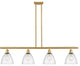 Innovations 516-4I-SG-GBD-754 4 Light Island Light, Satin Gold