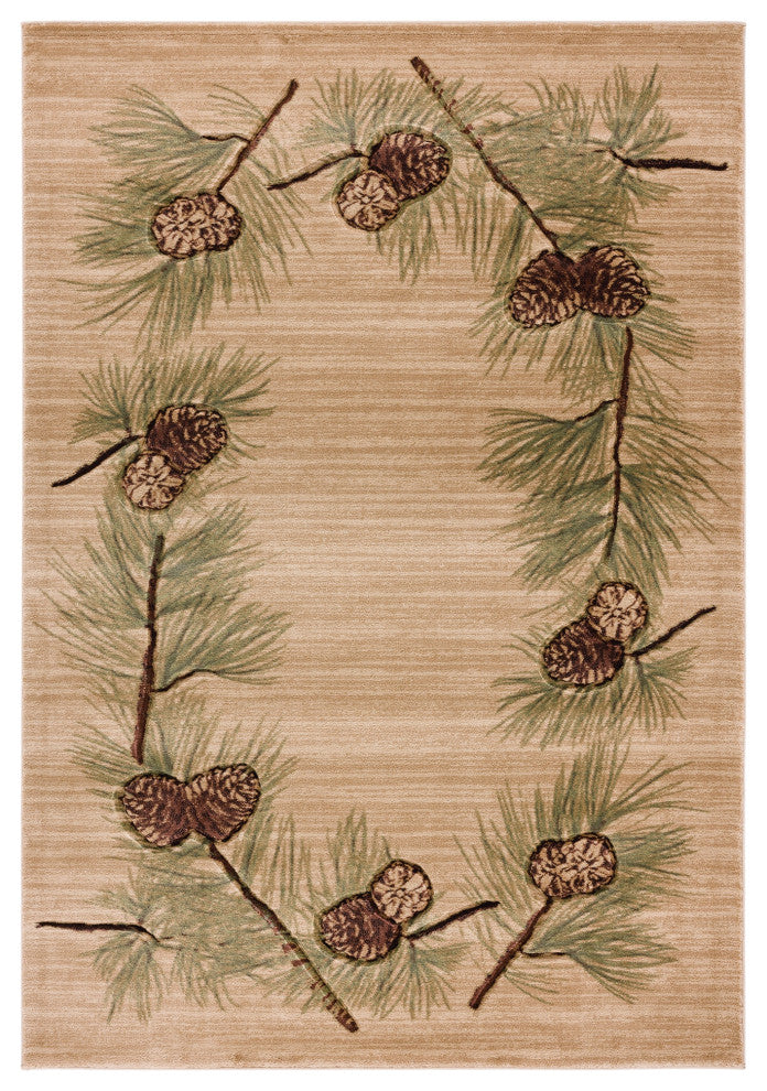 United Weavers Cottage Farmington Beige Area Rug 7'10"x10'6"