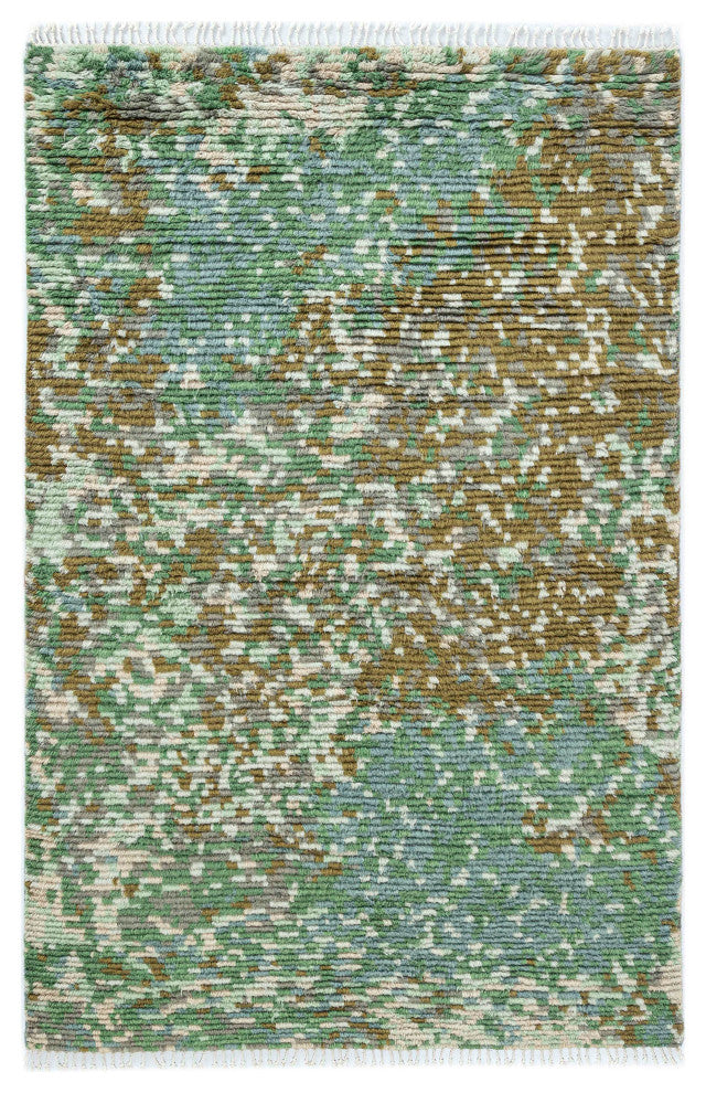 NuStory Fieldstone Hand Tufted  Area Rug in Green