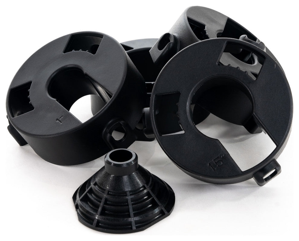 Rolling Artificial Christmas Tree Stand Metal (7-12 ft tall Trees)