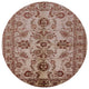 Ahgly Company Indoor Round Mid-Century Modern Area Rugs, 7' Round