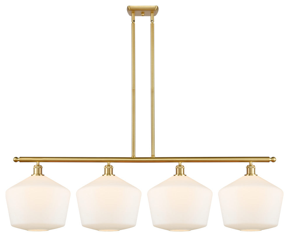 Innovations 516-4I-SG-G651-12 4-Light Island Light, Satin Gold