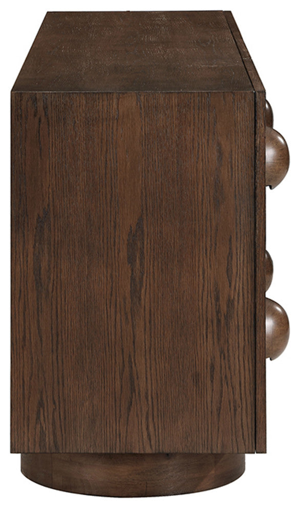 Bubble Wood Sideboard/Buffet, Brown