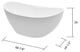 Turin-NF 69" Freestanding Tub No Faucet