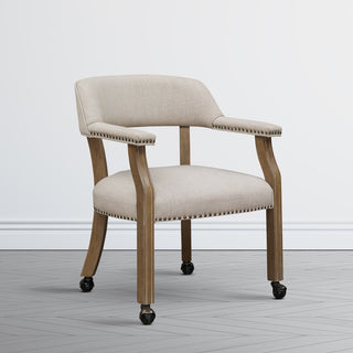 Millstone Caster Game Chair, Sand