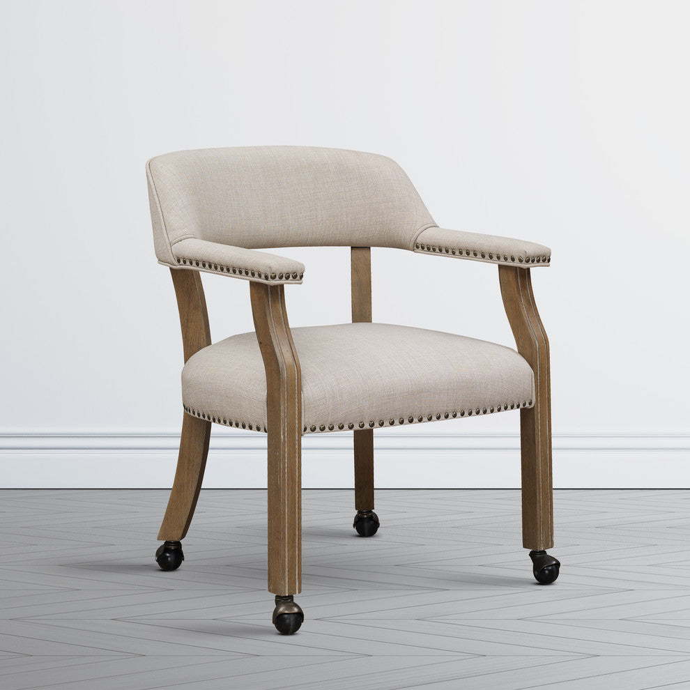 Millstone Caster Game Chair, Sand