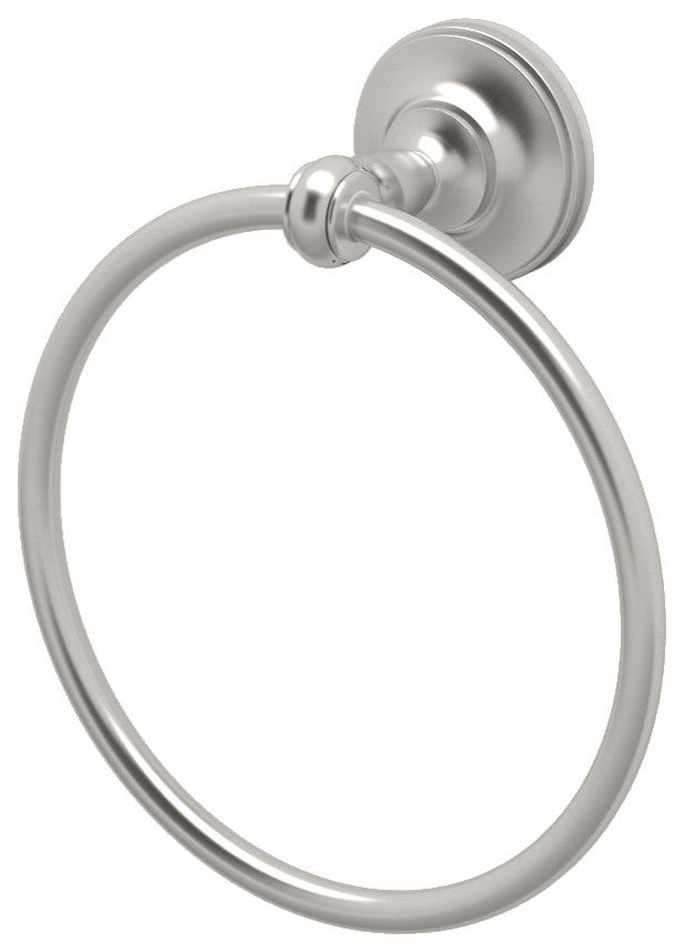 Tavern Towel Ring, Satin Nickel