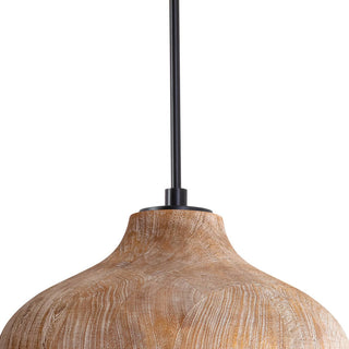 Surfside Wood Pendant, Neutral