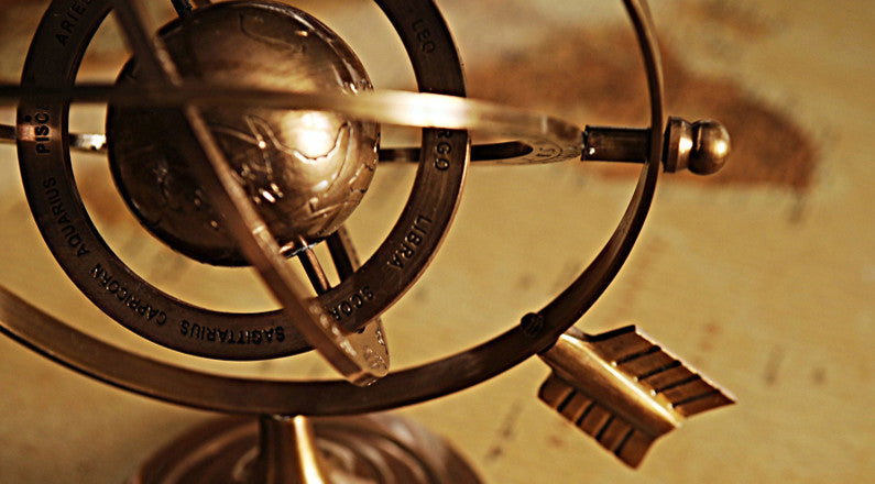 Brass Armillary 8 inches
