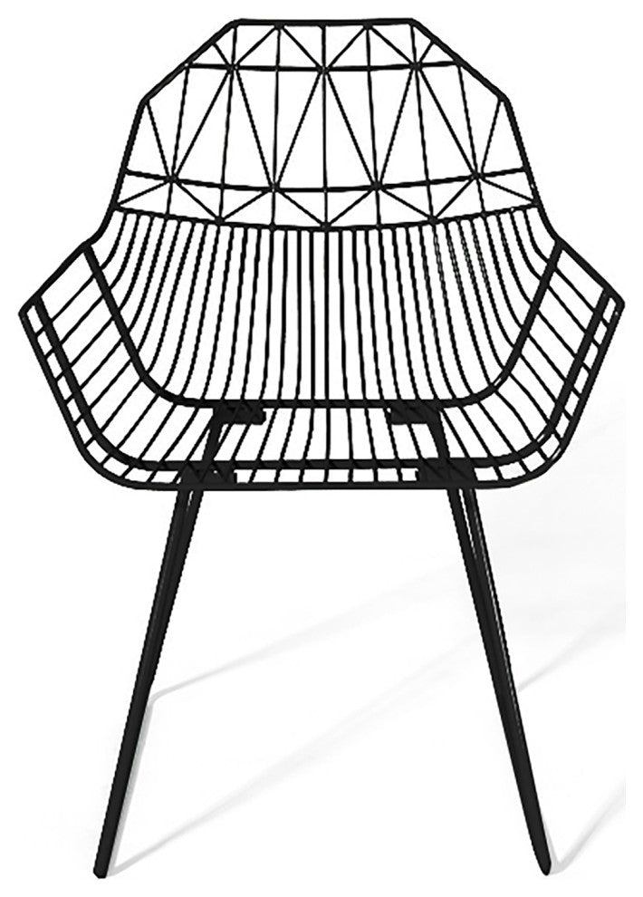 Ace 7 Piece Dining Set, Matte Black