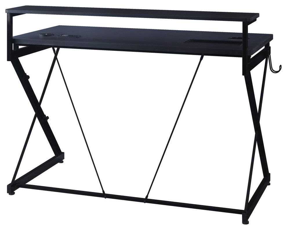 Emulator Battlestation Gaming Desk With RGB LED Lights