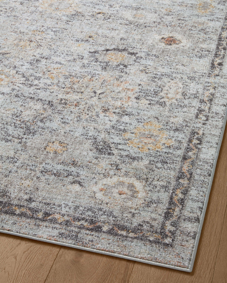 Loloi II Monroe Sky / Gold 2'-6" x 7'-9" Runner Rug