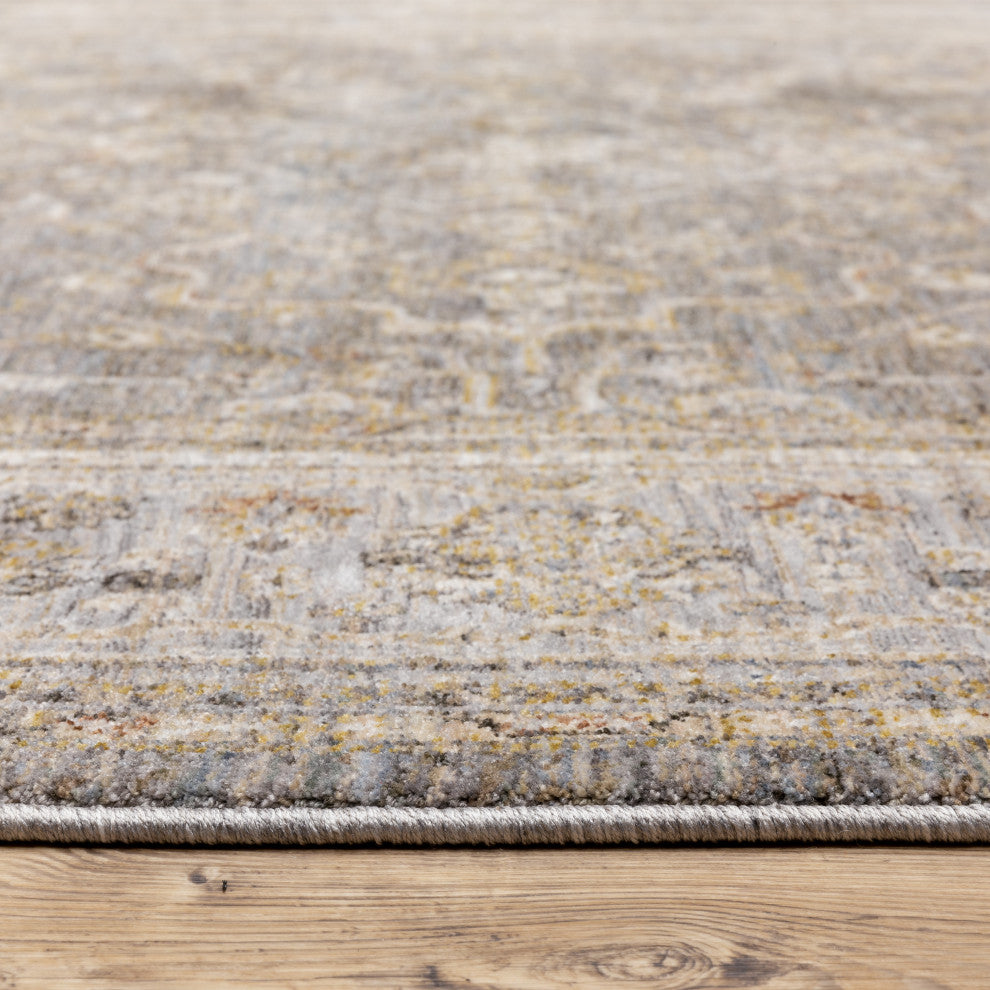 Maharaja 040M1 Beige/Grey 2' x 3' Rug
