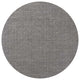 Ahgly Company Indoor Round Mid-Century Modern Area Rugs, 3' Round