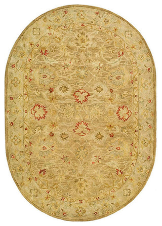 Safavieh Antiquities At822B Rug, Brown/Beige, 4'6"x6'6" Oval