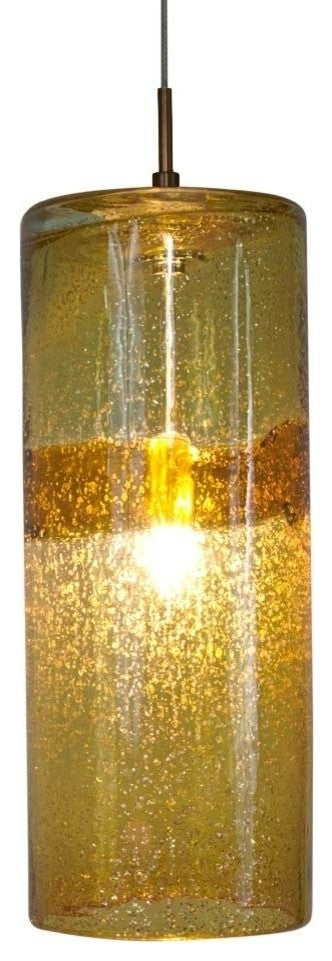Light Low Voltage Pendant And Canopy Kit, Amber Bronze, Amber Bronze