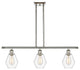 Innovations 516-3I-PN-G652-6 3-Light Island Light, Polished Nickel