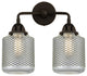 288-2W-OB-G262 Stanton 2 Light 14" Bath Vanity Light, Oil Rubbed Bronze