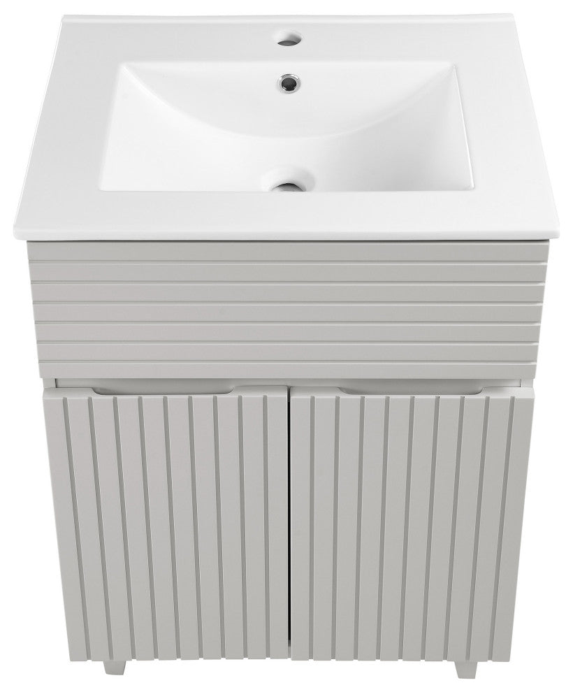 Bernay 24" Bathroom Vanity, Shell