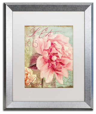 Color Bakery 'Saisons III' Matted Framed Art, Silver Frame, White Mat, 16x20