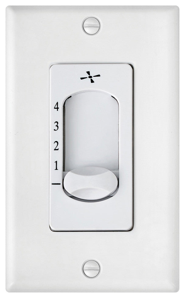 Hinkley Wall Control 4 Speed Slide , White
