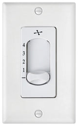 Hinkley Wall Control 4 Speed Slide , White